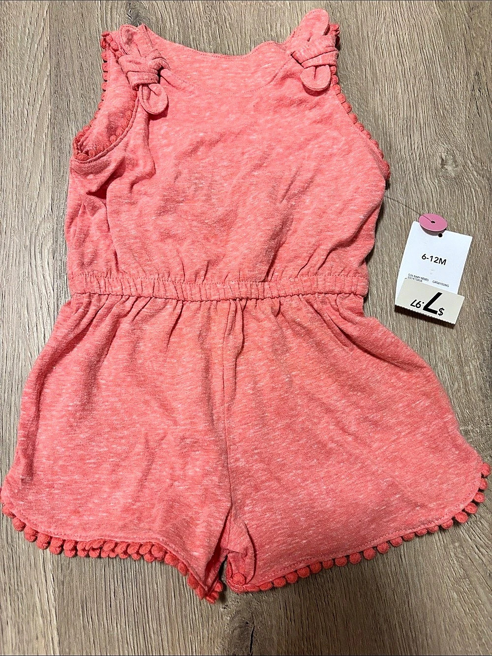 Old Navy Baby Romper in Pink, Size 6-12M